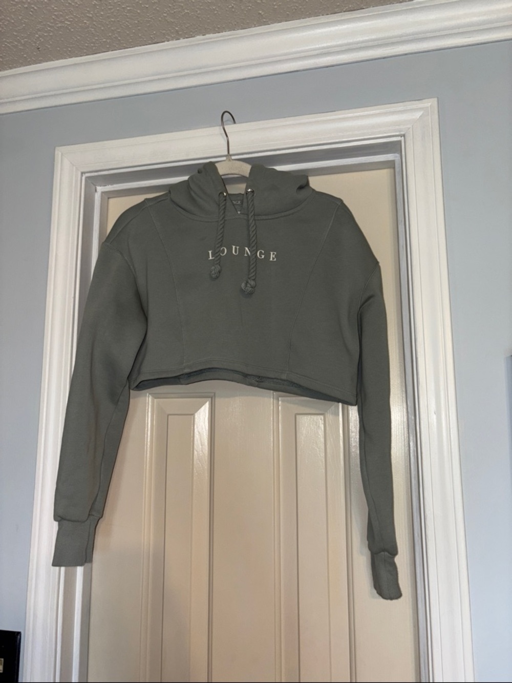 Lounge Cropped Hoodie